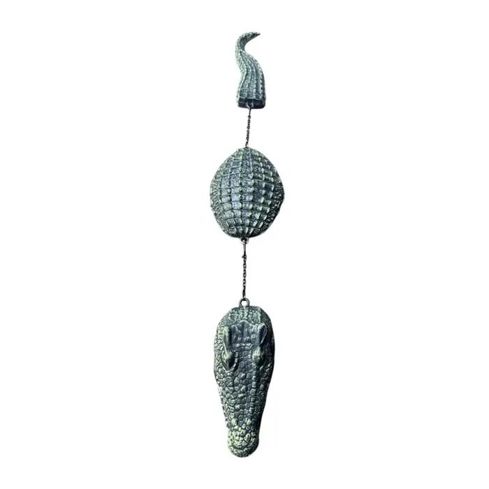 Piscine flottant Crocodile leurre Sculpture jouet malheureux dissuasion décorative