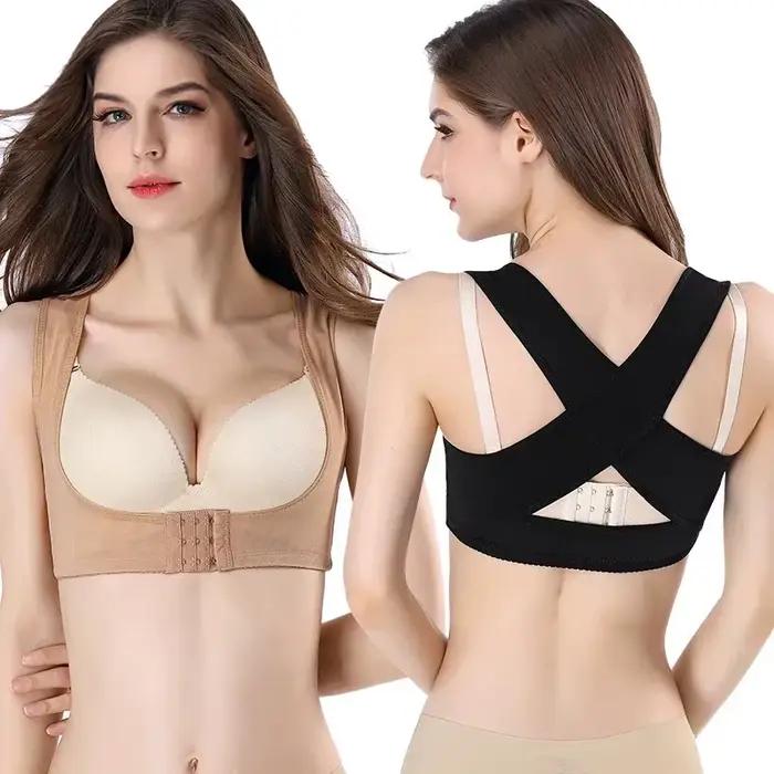 Corset invisible amincissant pour femmes, correcteur de posture thoracique, ceinture de soutien dorsal et épaules, correction de posture pour la santé, polyester et nylon, disponible en différentes couleurs et tailles