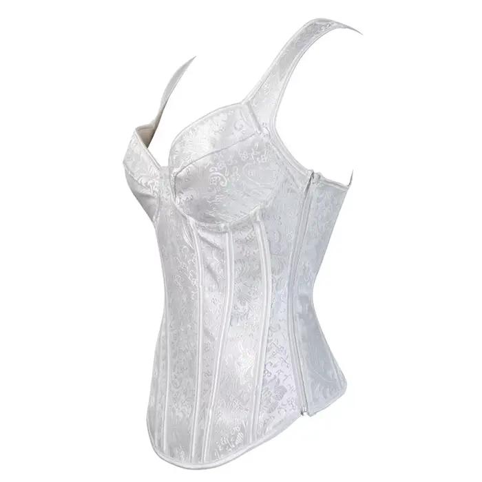 Corset Jacquard à lacets pour femme