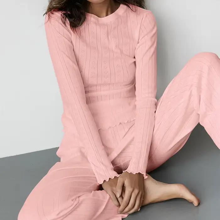 Pyjama Jacquard à manches longues