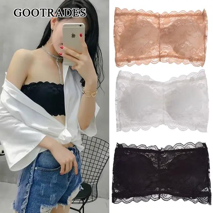 Léon's day-Soutien-gorge élastique sans bretelles pour femme