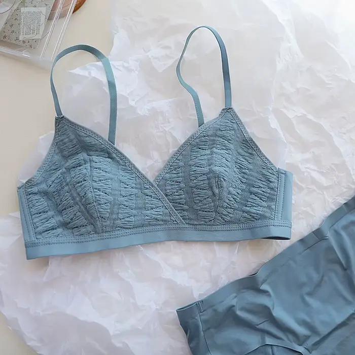 Soutien-gorge fin sans coussin de poitrine pour femme