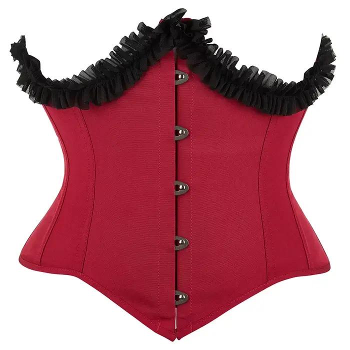 Corset sous le buste violet pour dames