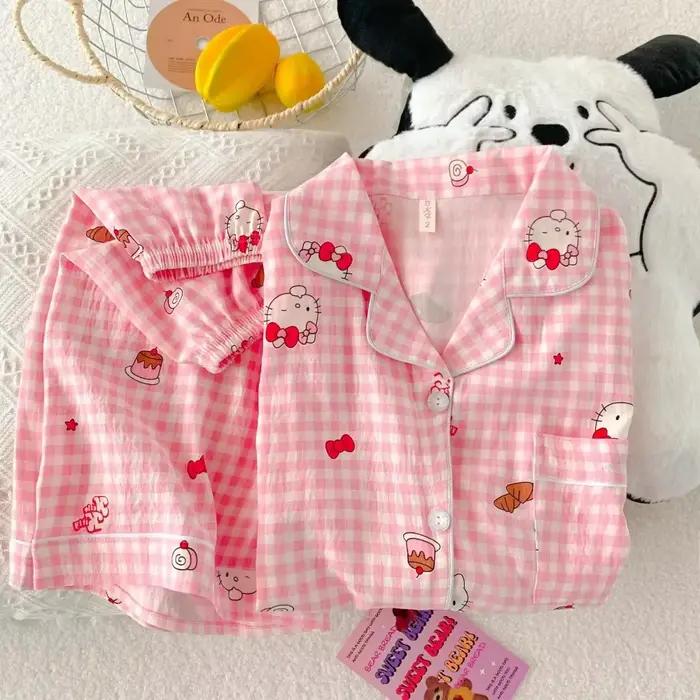 Ensemble de pyjama Hello Kitty pour femmes