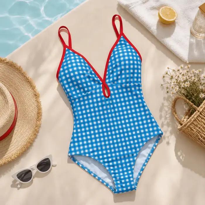Maillot de bain une pièce dos nu haut de gamme