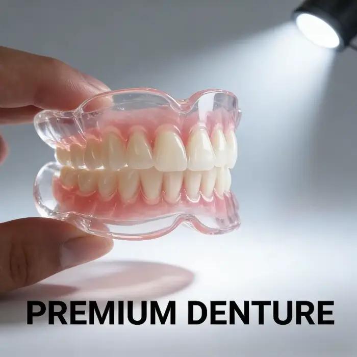 Prothèses dentaires immédiate : Bases de prothèses conçues spécifiquement pour les adultes sans dents