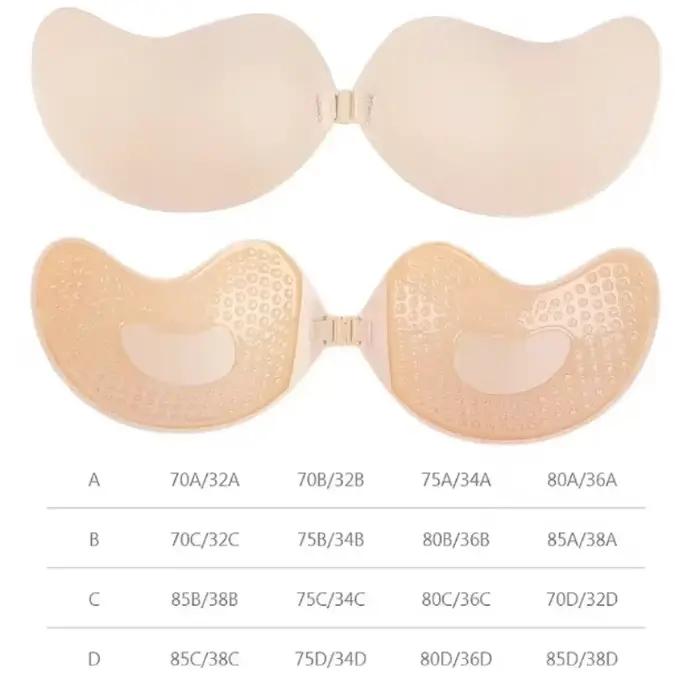 Soutien-gorge adhésif Invisible sans bretelles, bande de poitrine, soutien-gorge Push Up, Lingerie sans couture, couvre-mamelon en Silicone, Bralette Pasties