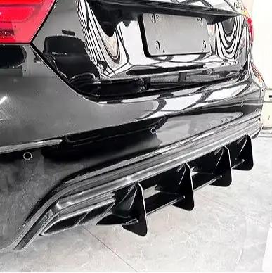 Diffuseur de pare-chocs arrière, séparateur, spoiler, kit carrosserie pour Mercedes Benz Classe A W176 A180 A200 A250 A260 A45 AMG Hatchback 2013-2018