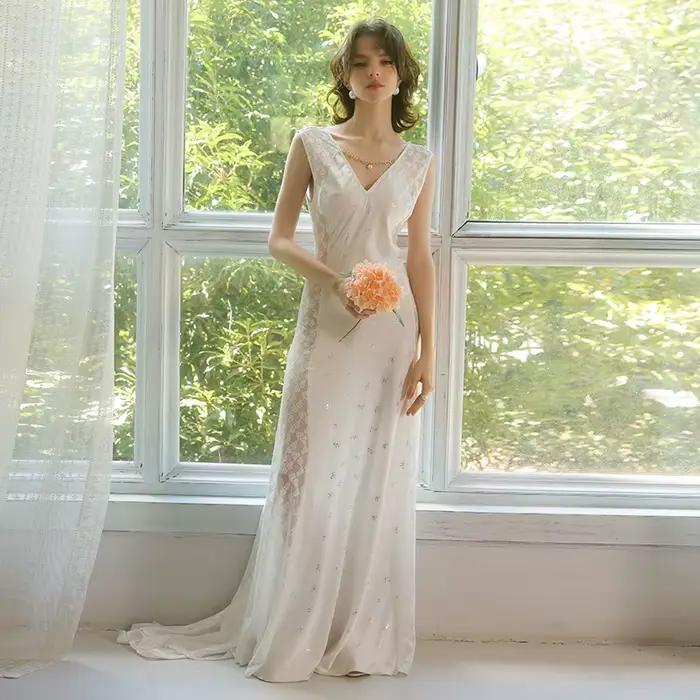 Robe de nuit de luxe pour femme
