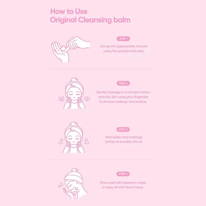 BANILA CO Clean It Zero Cleansing Balm, Baume nettoyant crémeux, Maquillage de luxe, Nettoyage multifonctionnel, Cosmétique coréenne, Maquillage coréen