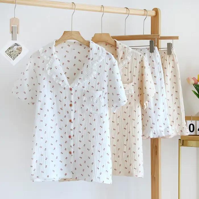 Vêtements de nuit en coton pour femmes
