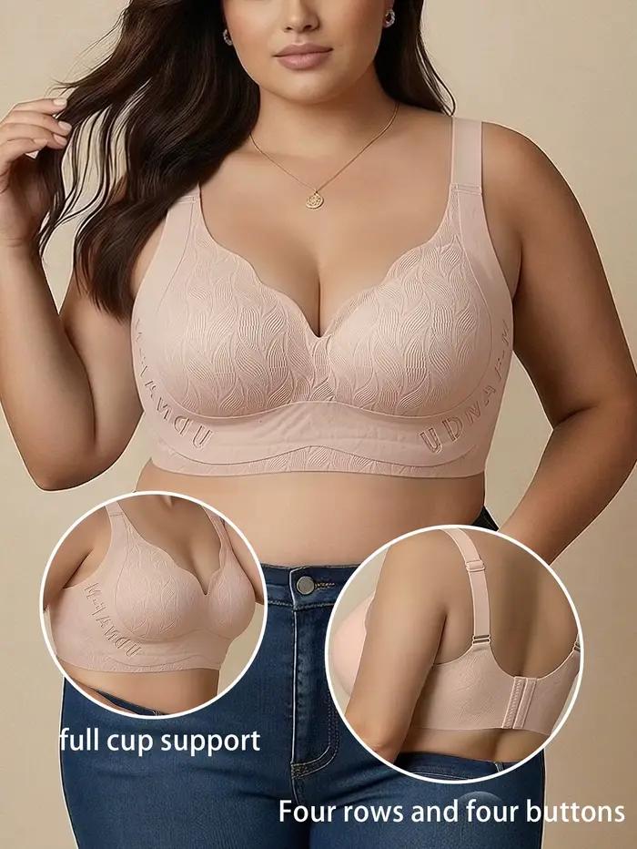 Soutien-gorge de maintien intégral grande taille L-6XL pour poitrine généreuse