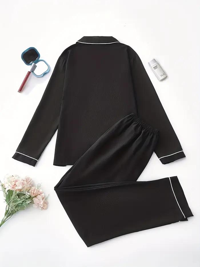 Ensemble de pyjama à manches longues pour femmes