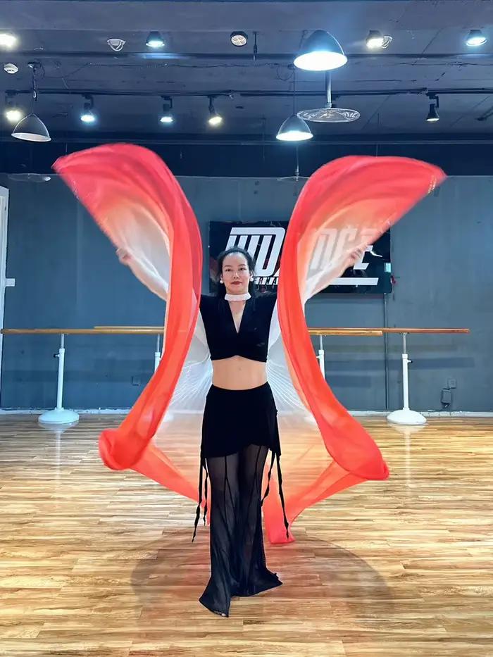 Ailes Isis de culte à 360 degrés pour adultes et femmes, Costume de danse du ventre professionnel égyptien, Cape de fée en mousseline douce dégradée