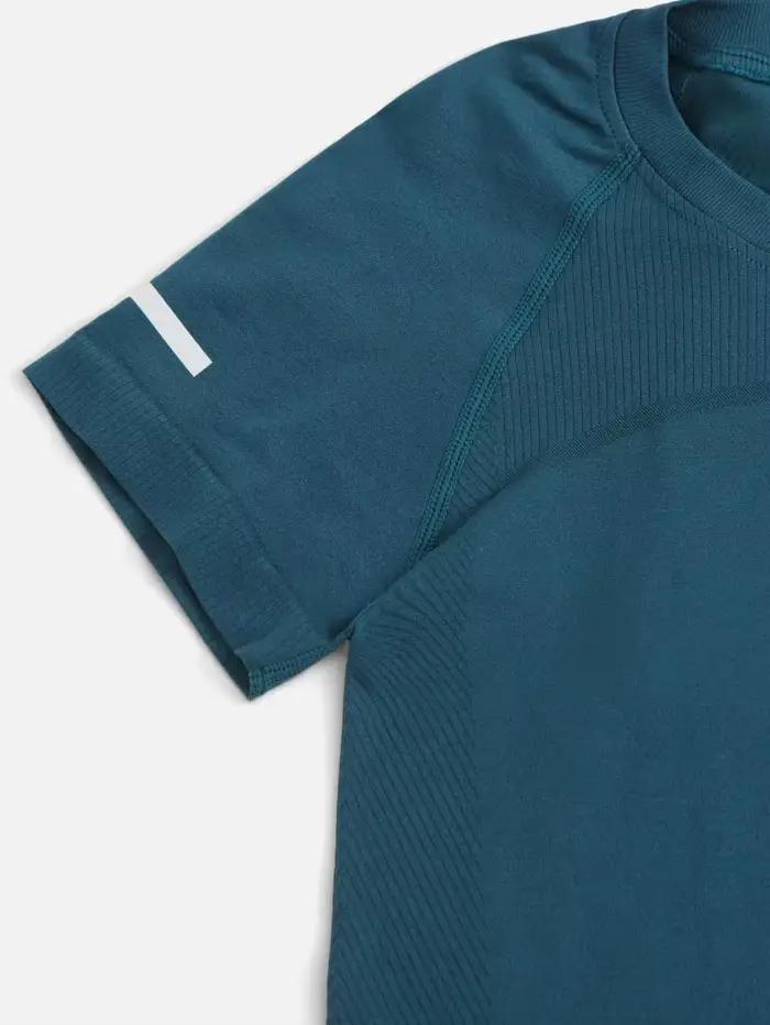 T-shirt de Yoga sans couture pour femmes