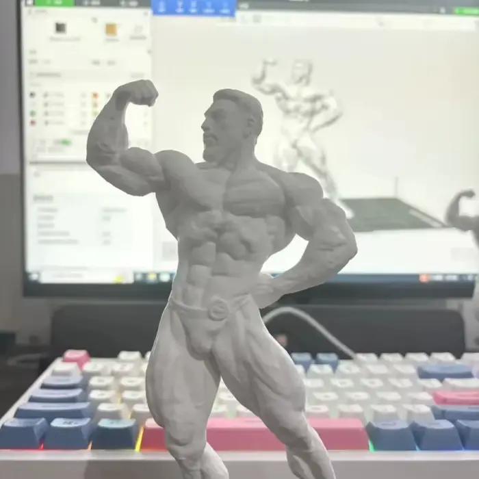 Figurine d'homme musclé, sculpture de fitness, statue humaine, modèle de table de 20 cm, figurine d'action de la série la plus vendue, décoration de salle de sport