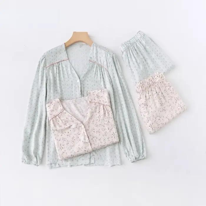Pyjama Style palais rétro français pour femmes