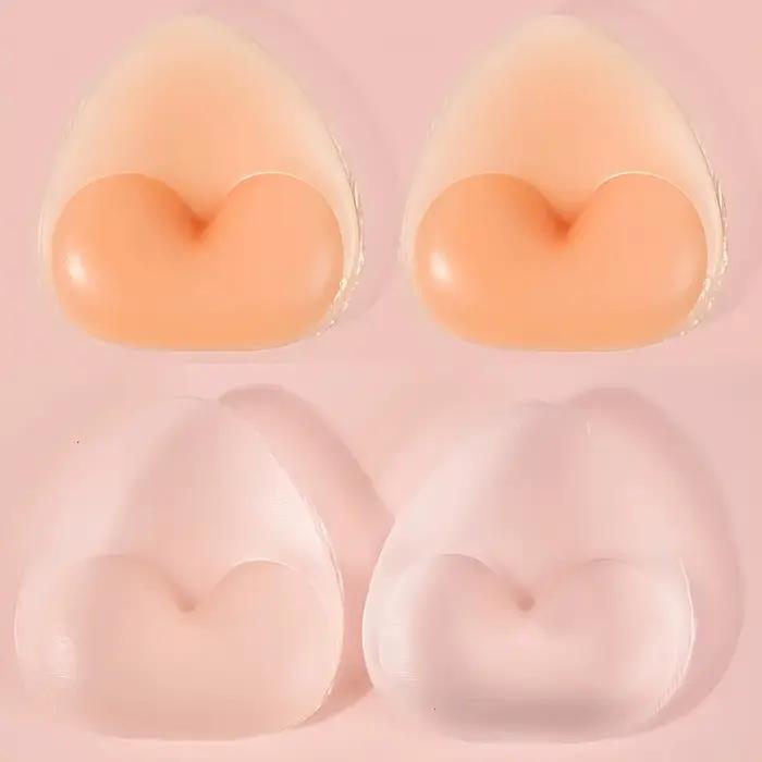 Coussinets de soutien-gorge réutilisables en silicone