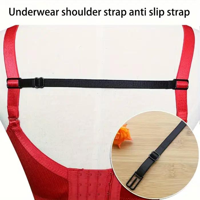 3 Pièces Bretelles de soutien-gorge réglables antidérapantes avec boucle de fixation pour femme style fashion en polyester pour tenues élégantes et confortables occasions spéciales