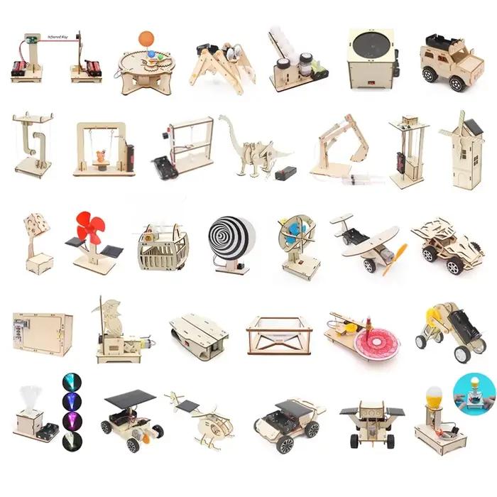 Expérience scientifique jouet éducatif bricolage modèle physique fait à la main petite Production assemblage artisanat technologie projet pour écolier