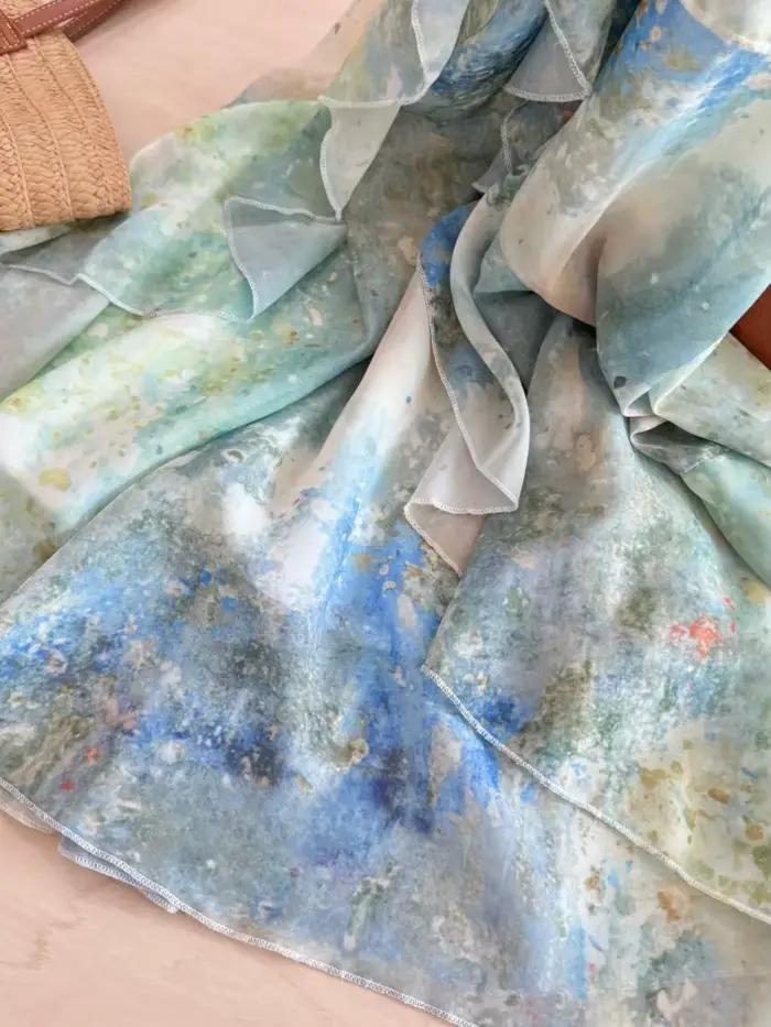Robe d'été française pour femmes