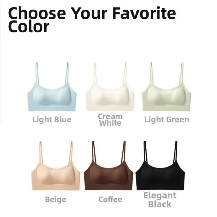 Soutien-gorge sans fil invisible