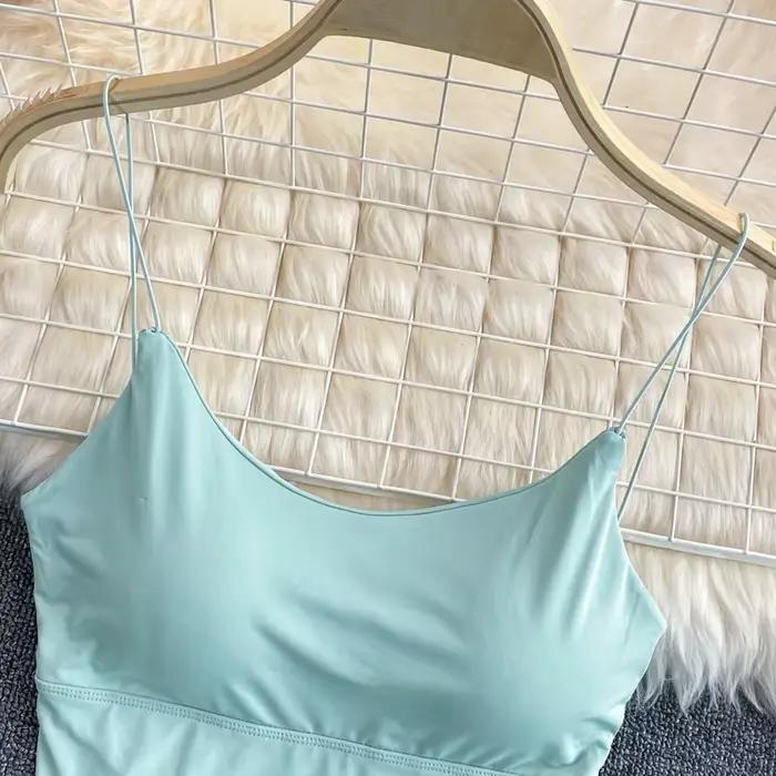 Soutien-gorge d'été en soie glacée