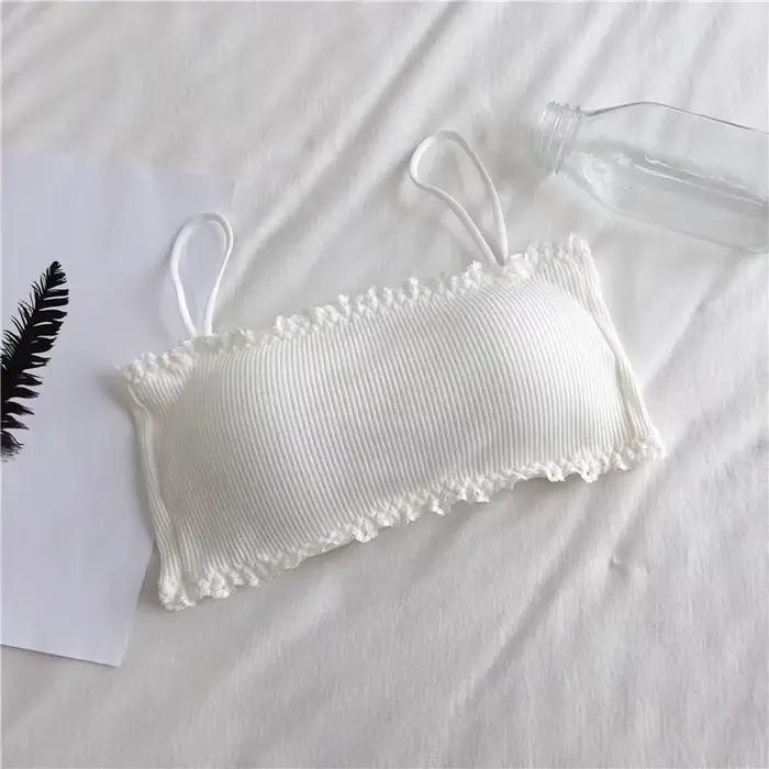 Soutien-gorge en coton pour femme