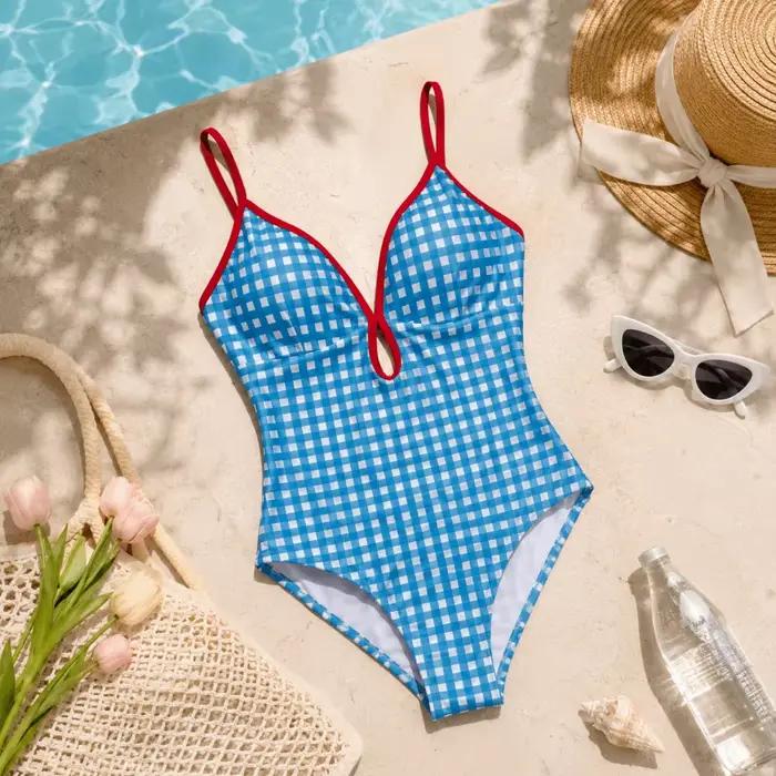 Maillot de bain une pièce dos nu haut de gamme