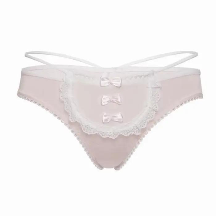 Culottes de lingerie transparentes en dentelle à motif floral