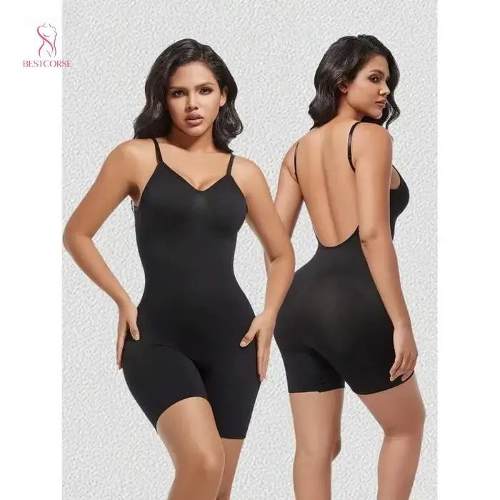 Body sculptant sans couture pour robe dos nu