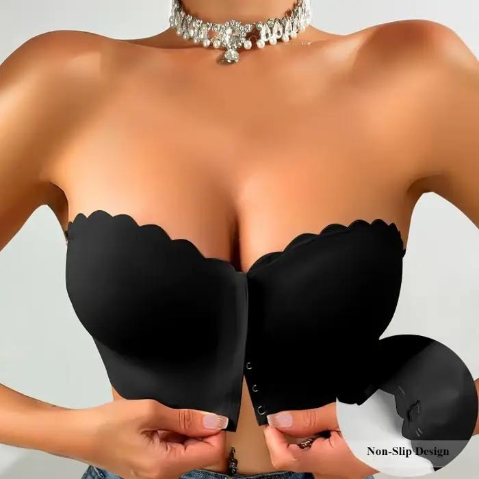 Soutien-gorge sous-vêtements à bouton avant
