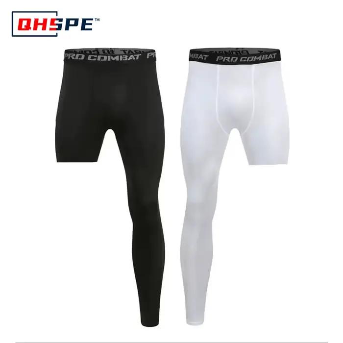 Collants de basket-ball à une jambe, collants de sport respirants, jambes simples, séchage rapide, évacuation de la sueur