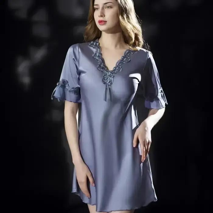 Chemise de nuit d'été pour femmes