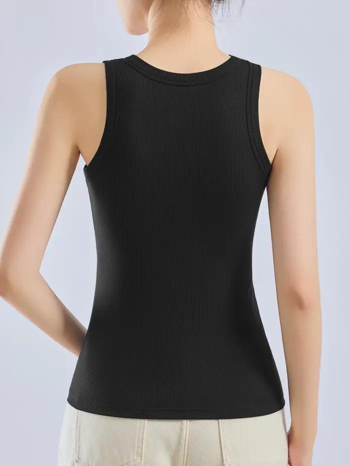 Camisole filetée tout-en-un pour femmes