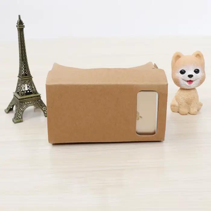 Lunettes de réalité virtuelle en carton, lunettes 3D VR, lunettes de vision ultra claires, films pour iPhone, casque SmartPhone, appareil domestique, bricolage