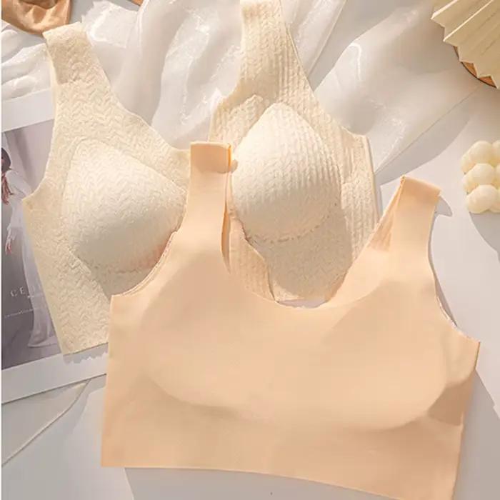 Soutien-gorge d'allaitement pour femmes, Push-up fin, Anti-affaissement, post-partum, pré-boutonné, spécial grossesse, maternité