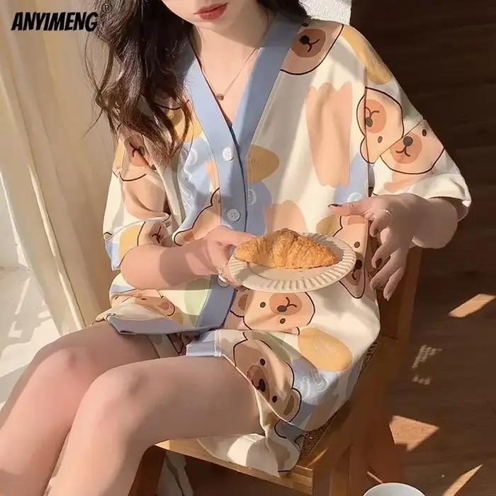 Ensemble de pyjama coréen pour femmes