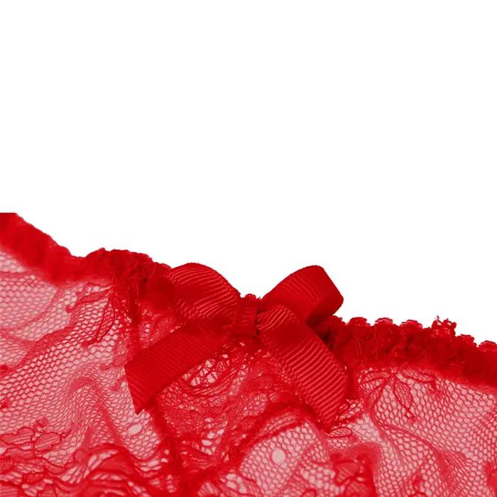 Ensemble de sous-vêtements ultra-minces en dentelle élastique, jarretière sexy, Pure Desire, à la mode, intimes, savoir à chaud, tentation, 7.0