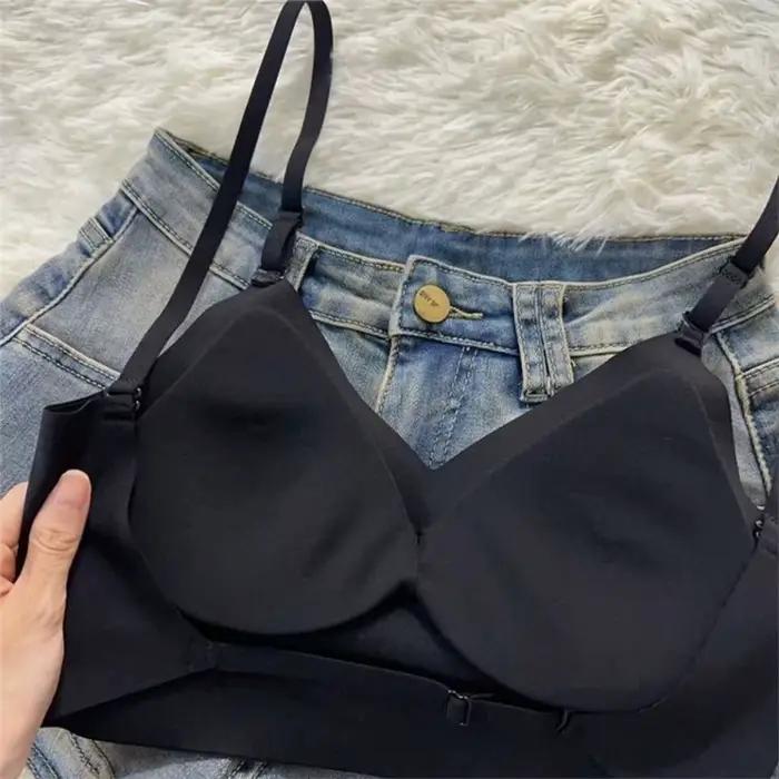 Nouveau soutien-gorge Invisible en coton et Nylon pour femmes