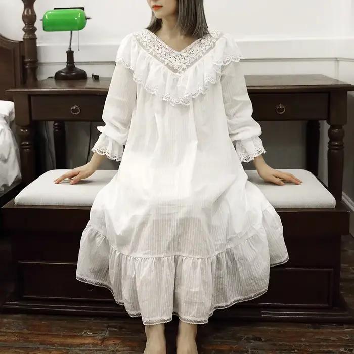 Chemise de nuit princesse Lolita pour femme