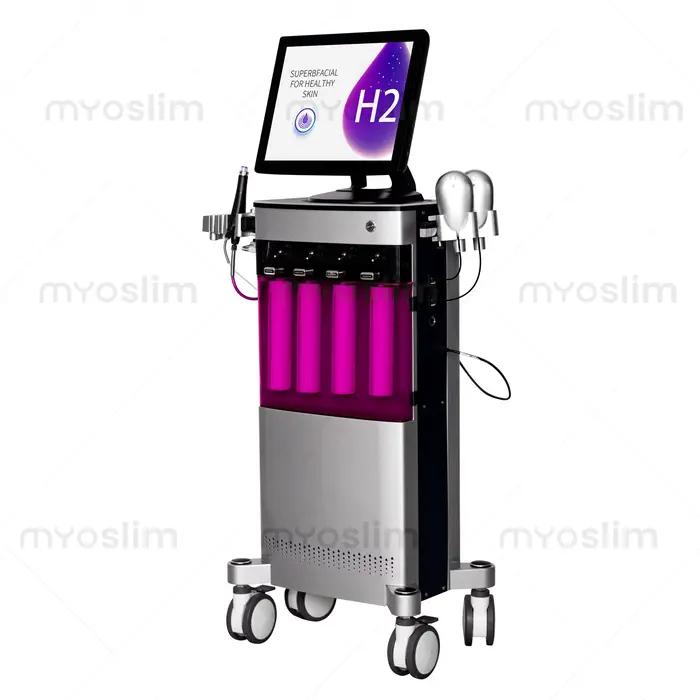 Nouvelle machine faciale à oxygène Hydra – Nettoyage en profondeur, extraction, hydratation et réparation cutanée par photons pour un teint sain