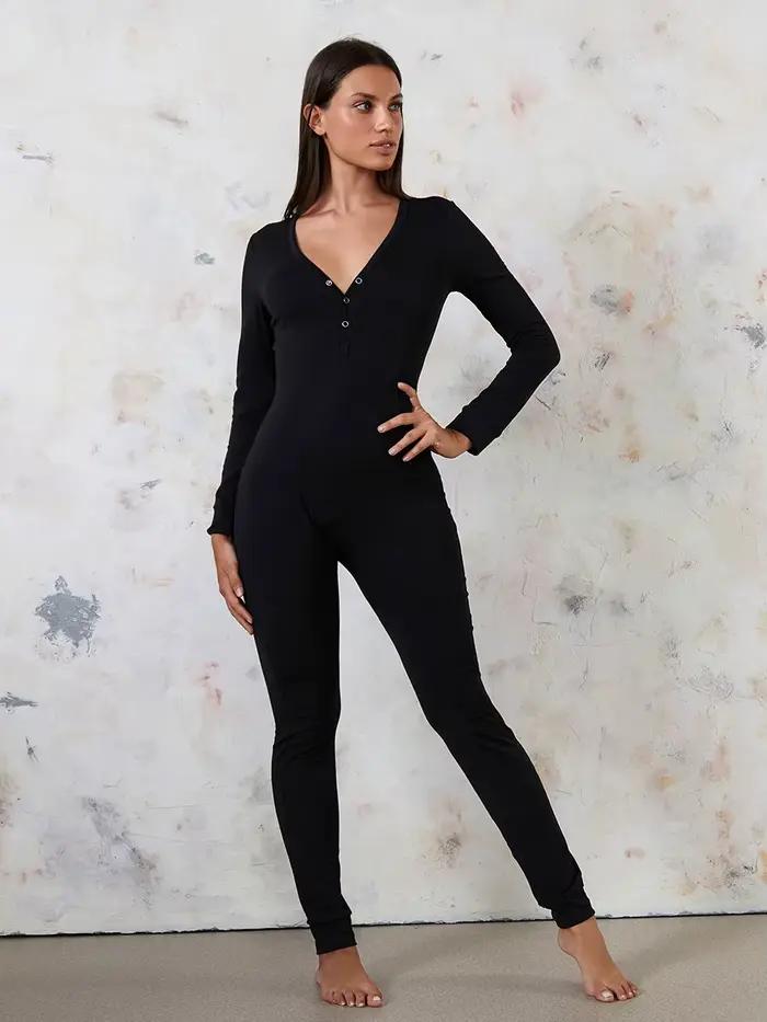 Pyjama de salon imprimé étoile pour femme