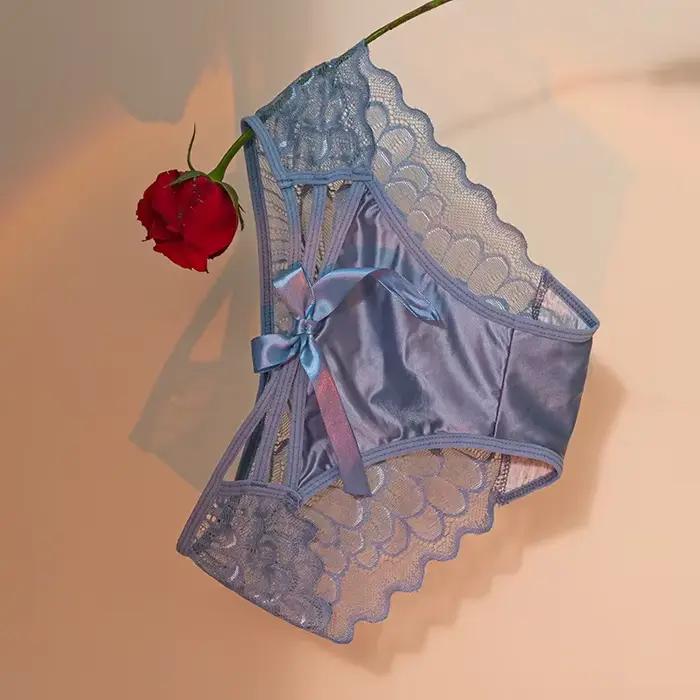 Culotte en dentelle fine pour femmes