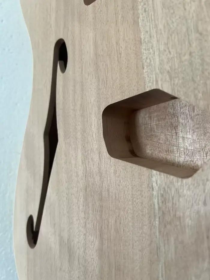 Corps de guitare creux à faire soi-même