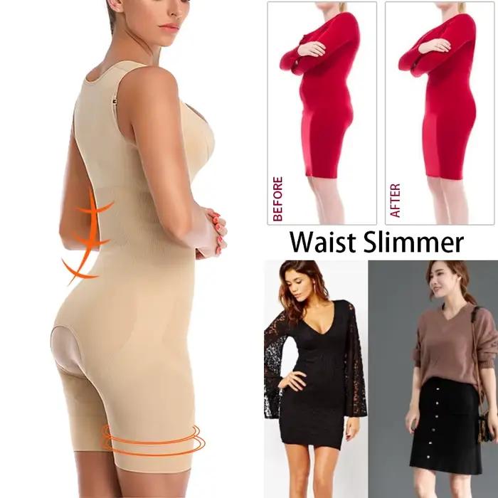 Combinaison amincissante pour femmes, corset à entrejambe ouvert, entraîneur de taille, sous-vêtements saillants, lève-fesses, lingerie
