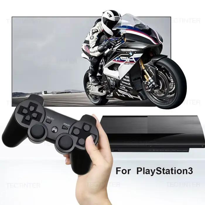 Manette sans fil Bluetooth pour console Sony PlayStation 3, compatible avec le contrôleur SIXAXIS de Sony.