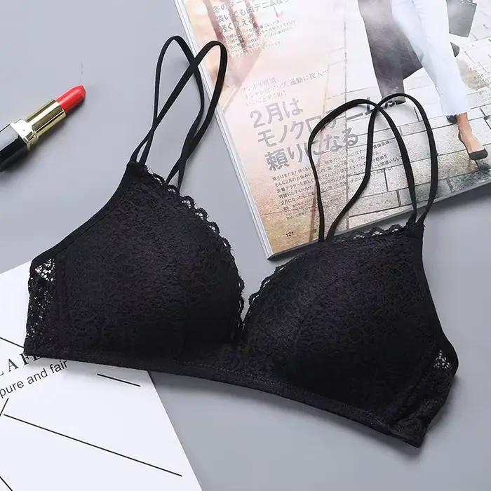 Soutien-gorge en dentelle de Style français pour femmes