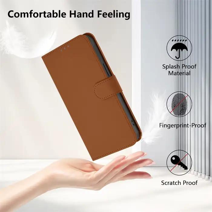Coque Étui en cuir pour Samsung Galaxy A56 A55 A16 A06 4g A35 5g A36 A26 A25 A15 A17 A07 A37 A57 5G a05s, étui portefeuille avec fentes pour cartes