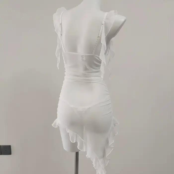 Robe de nuit à bretelles pour femmes